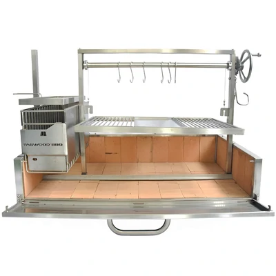 Argentine Charcoal & Woodfired Built-In Parrilla Grill | Tagwood