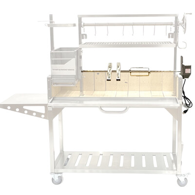 Tagwood BBQ Parrilla BBQ Stainless Steel Rotisserie Kit 