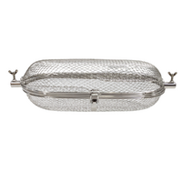 Rotisserie Basket | Round Cage Tumbler by Flaming Coals