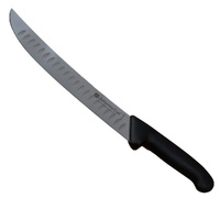 10″/25cm Wide Blade Scalloped Cimeter Knife | Carnivore Collective