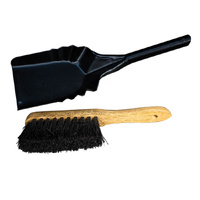 Fireplace Brush and Shovel Cleaning Set - Dustpan by Outdoor Magic