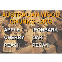 100% Australian Smoking Wood Chunks - 2Kg