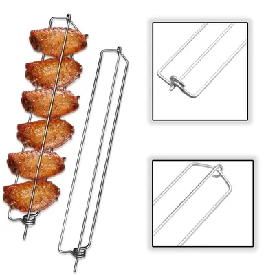 BBQ Chicken Wing Grilling Rack