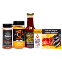 Pork Ribs Rub and Sauce Combo Pack