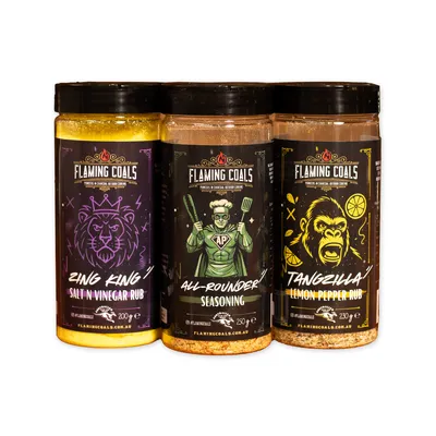 Flaming Coals Limited Edition 3 Rub Pack