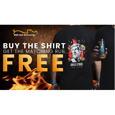 Flaming Coals T-Shirt- Gyros