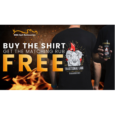 Flaming Coals T-Shirt- Lamb