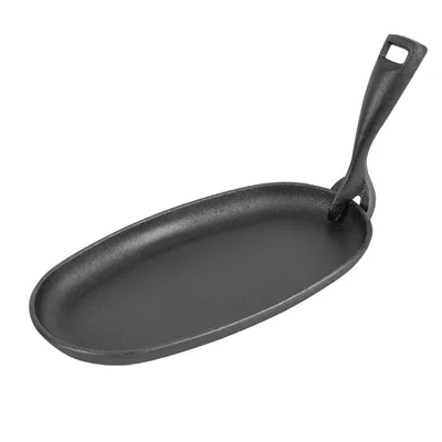 Cast-Iron Oval Sizzler Platter 240x140mm  | Olympia 