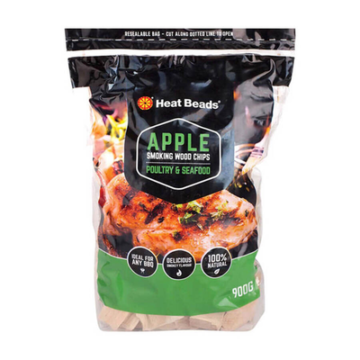 Smoking Apple Wood Chips 900g | Heat Beads