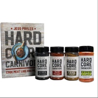 Hardcore Carnivore Rub and Book Combo Pack