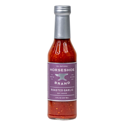 Roasted Garlic Hot Sauce | Horseshoe Brand