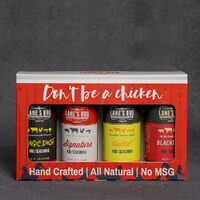 "Don't be a Chicken" 4 Rub Gift Pack | Lanes