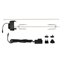 Gravity Series Rotisserie spit Kit for Masterbuilt Smokers