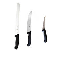 Knife Combo 10" Cimeter, Boning, 12" Wavy Edge | Mercer Culinary