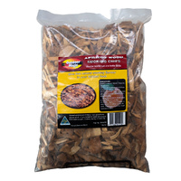 100% Australian Smoking Wood Chips - 1Kg Apricot | Outdoor Magic