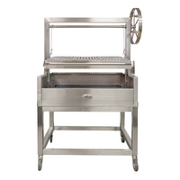 Flaming Coals Stainless Steel Parrilla Grill 885 x 550