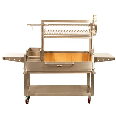 Stainless Steel Parrilla Argentina Grill With Brasero