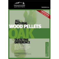 Oak Wood Pellets 9kgs | Traeger