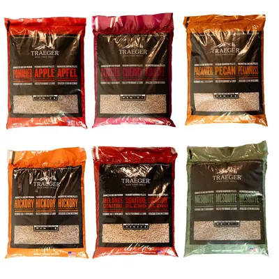 Wood Smoking Pellets 9kg | Traeger 3 for $99
