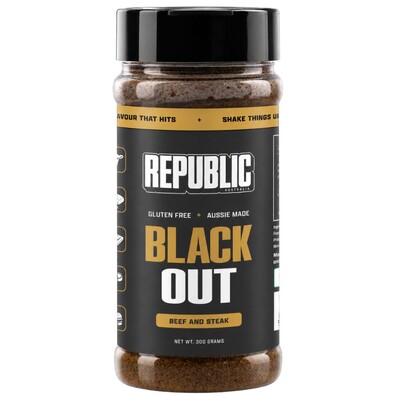 Black Out Beef and Steak Seasoning | Republic Australia