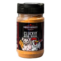Cluckin' Rib Rub 270g by Smokin' Mangoes Barbeque