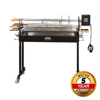 Flaming Coals Extra Large Cyprus Spit with 5 Skewers