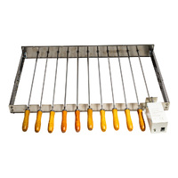 Kebab Skewers Attachment for BBQ - Stainless Steel