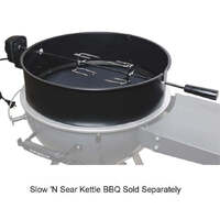 57cm Kettle Rotisserie Kit | Flaming Coals