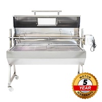 1500 Stainless Steel Hooded Spartan Spit Roaster