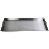 Large Stainless Steel Carving Tray with Handles