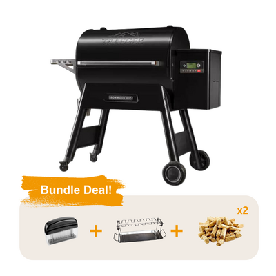 Traeger Ironwood 885 Pellet Grill Smoker - BUNDLE 1