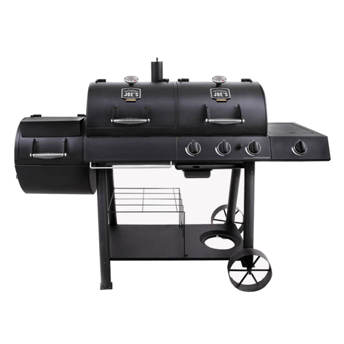 Longhorn Combo Charcoal/ Gas Smoker & grill by Oklahoma Joe's Smoker