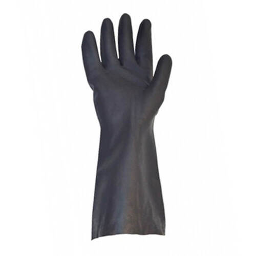 Commercial Grade Heat Proof Food Handling Gloves - Size 10 Black