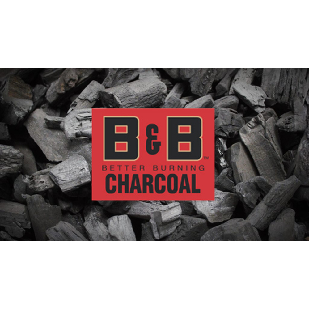 B&B Charcoal Hardwood Lump Charcoal 18kg
