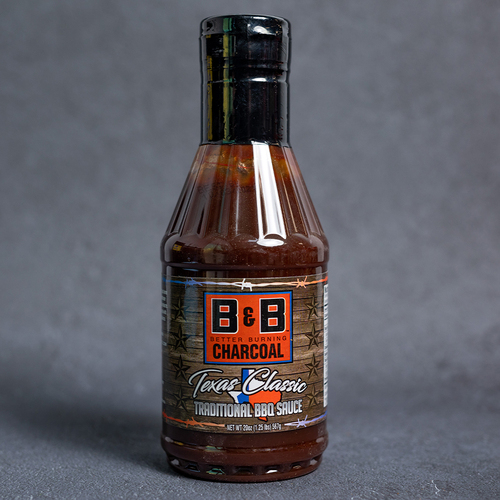 B&B Charcoal Texas Classic Traditional BBQ Sauce