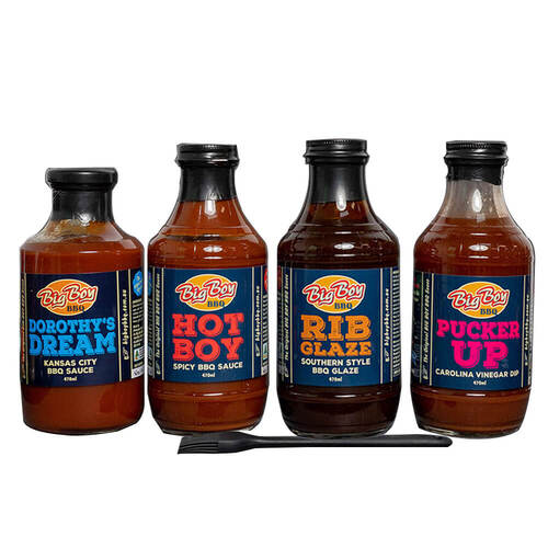 Big Boy BBQ Sauce Combo Pack