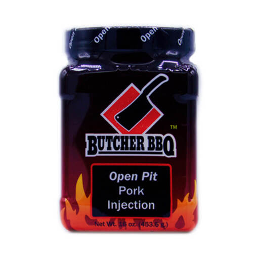 Open Pit Pork Injection 453g/2.27kg by Butcher BBQ