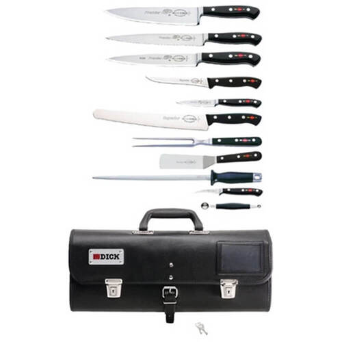 11 Piece Knife Set With Roll Bag by F.Dick