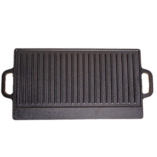 Cast Iron Griddle Hotplate 50 x 25cm by Flaming Coals