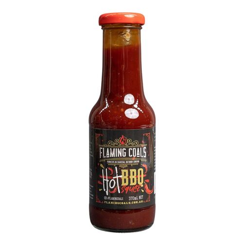 Flaming Coals Hot BBQ Sauce