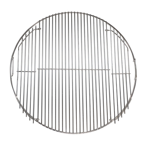 Stainless Steel Round Hinged BBQ Grill | Suits 57cm Kettle including Weber