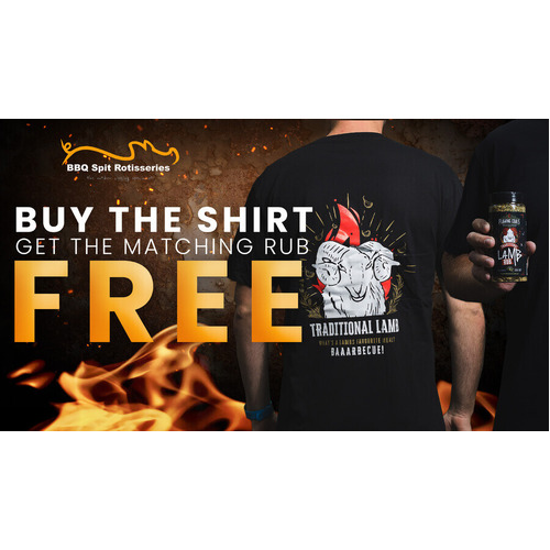 Flaming Coals T-Shirt- Lamb