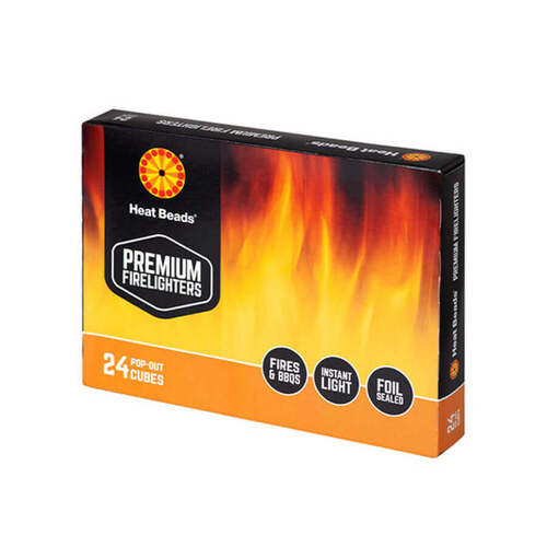 Heat Beads Firelighters 24-cube Pack
