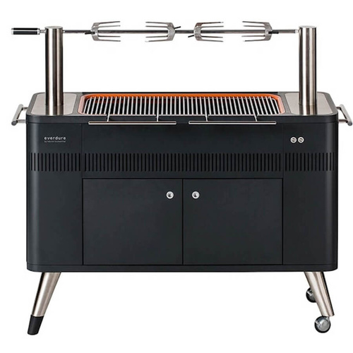 Everdure Hub Charcoal BBQ Spit Roaster 