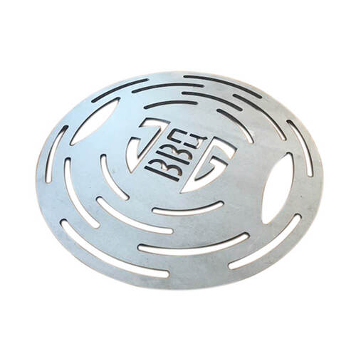 18 inch Round Heat Deflector Baffle Plate for ProQ Frontier | JG's BBQ