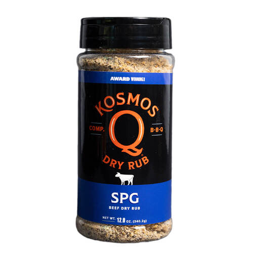 Kosmos Q SPG Rub (Salt Pepper Garlic) 340g