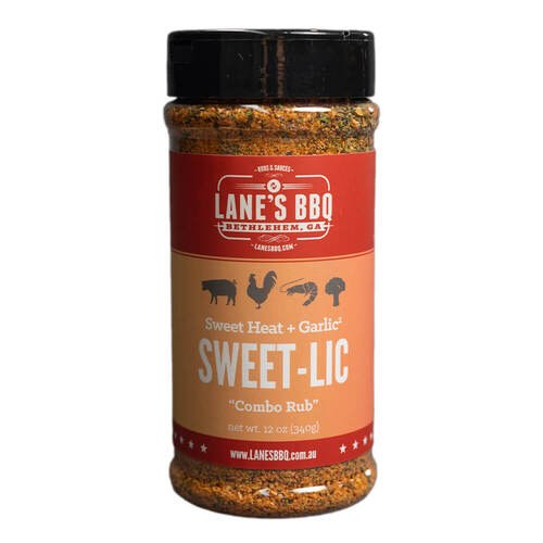 BBQ Sweet Heat Garlic Rub 340g | Lanes