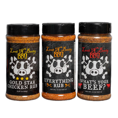 BBQ Rub Pack | Loot N' Booty BBQ