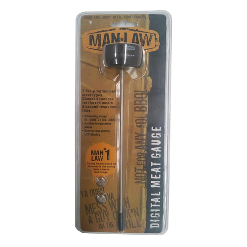 Manlaw Digital Meat Thermometer with alarm