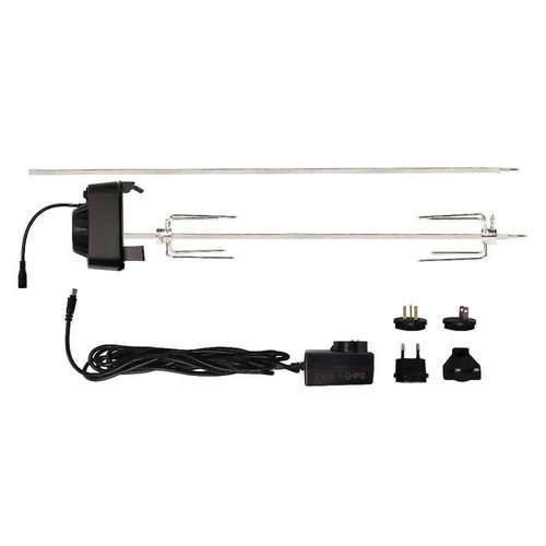 Gravity Series Rotisserie spit Kit for Masterbuilt Smokers